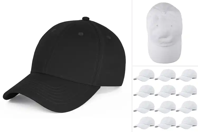 Detailed view of Best 100% Cotton Caps