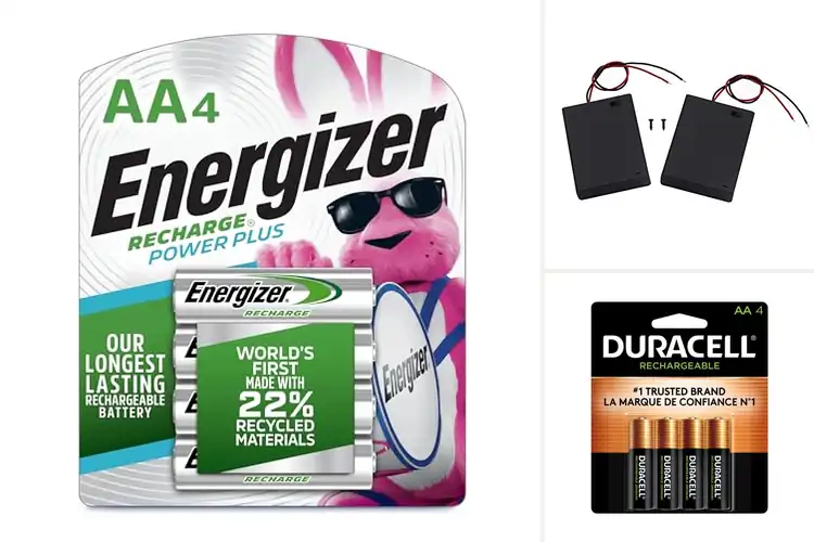 Detailed view of Best 4 AA Battery Powered
