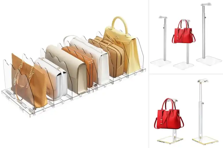 Detailed view of Best Acrylic Purse Holders: Transform Your Space with Style