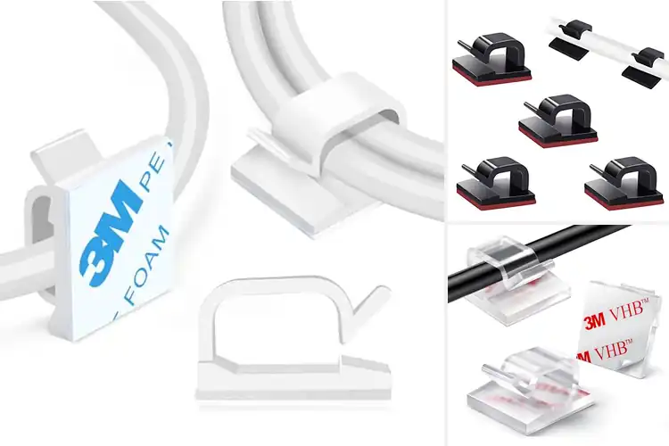 Detailed view of Best Adhesive Cable Clips