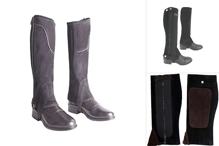 Detailed view of Best Adjustable Fit Half Chaps