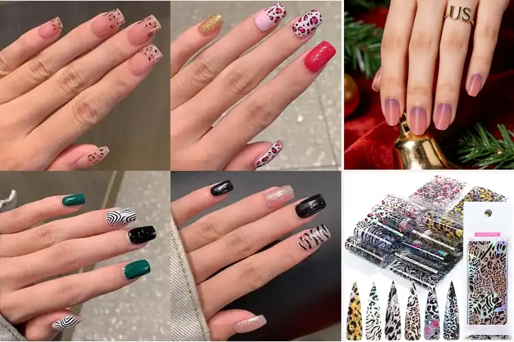 Detailed view of Best Animal-Friendly Nail Wraps: Cruelty-Free Style