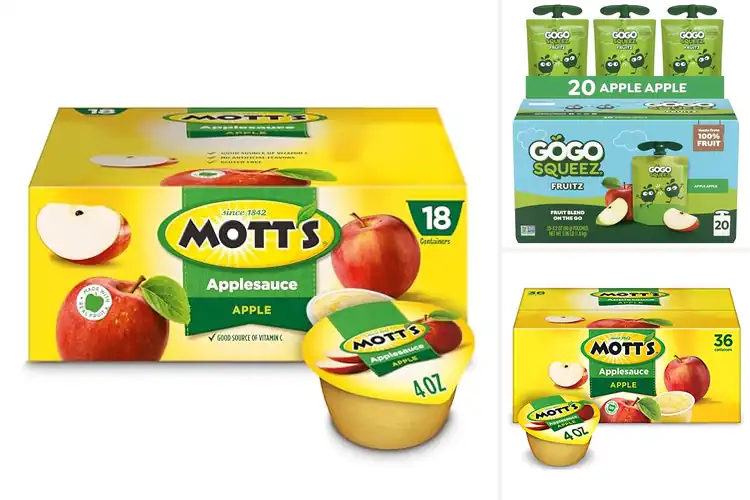 Detailed view of Best Applesauces for Healthy, Energizing Snacks on the Go