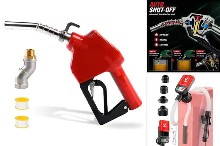 Detailed view of Best Automatic Stop Nozzle Pumps
