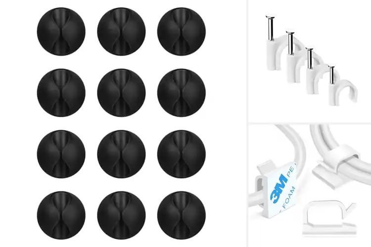 Detailed view of Best Cable Clips: Tidy Up Your Space Effortlessly