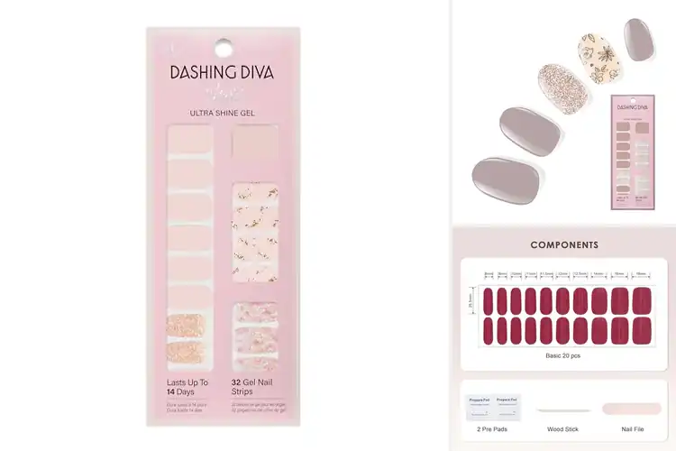 Detailed view of Best Chipping Resistant Gel Nail Strips
