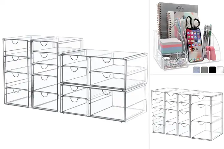 Detailed view of Best Clear Desktop Organizers