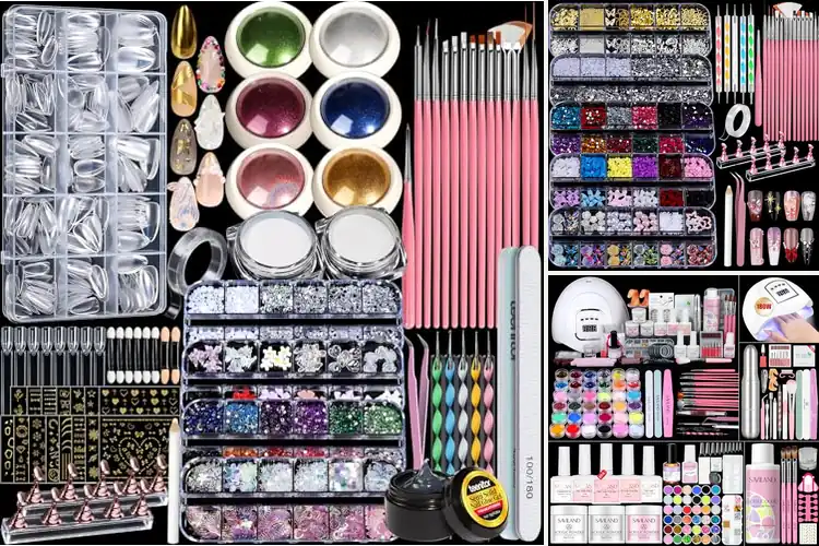 Detailed view of Best Complete Nail Art Kit