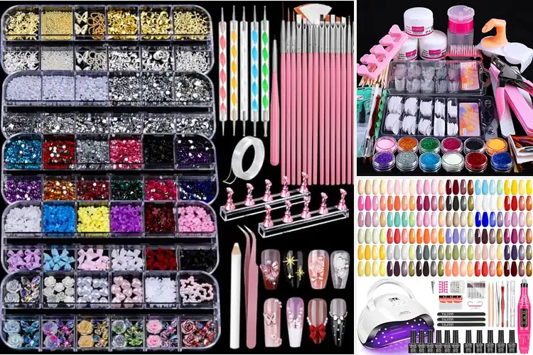 Detailed view of Best Complete Nail Art Set: Elevate Your Manicures at Home