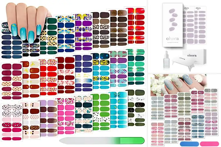 Detailed view of Best Complete Nail Wrap Sets