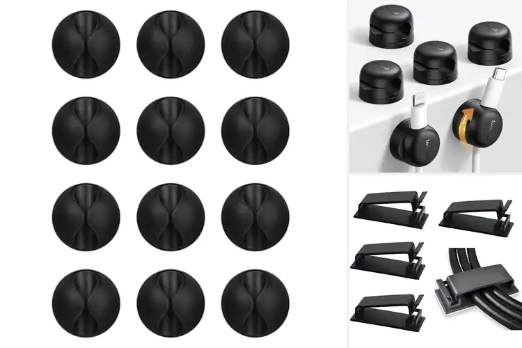 Detailed view of Best Desk Cable Clips: Top 10 Picks for a Tidy Workspace