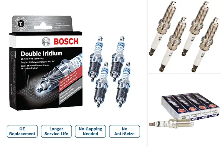 Detailed view of Best Double Iridium Spark Plugs