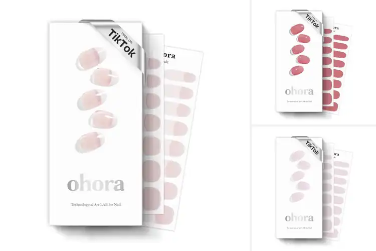 Detailed view of Best Easy-Apply Gel Nail Wraps