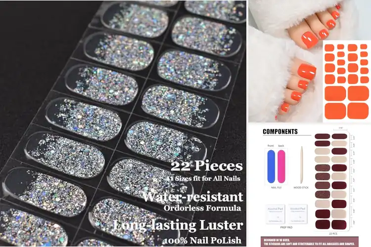 Detailed view of Best Easy To Apply Nail Wraps