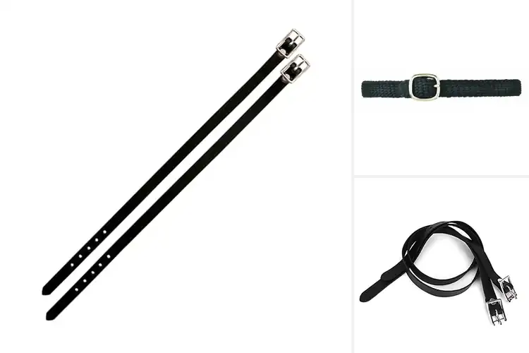 Detailed view of Best English Spurs Straps