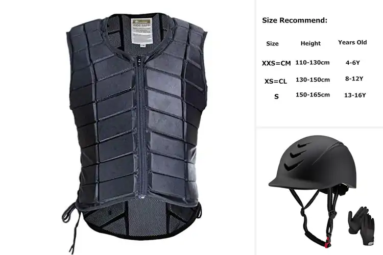 Detailed view of Best Equestrian Protection Gear