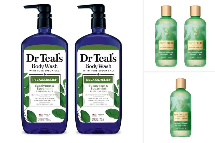 Detailed view of Best Eucalyptus Spearmint Body Washes