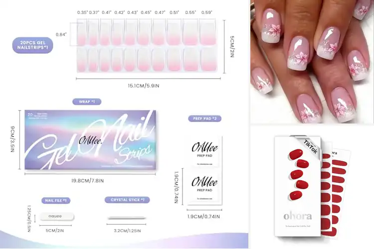 Detailed view of Best Fitting Gel Nail Strips