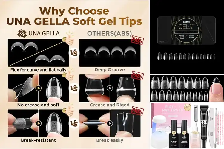 Detailed view of Best Fitting Gel Nails For All Sizes