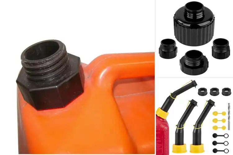 Detailed view of Best Gas Can Adapters Set