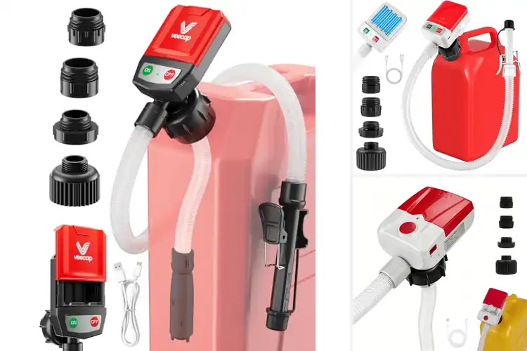 Detailed view of Best Gas Can Transfer Pumps for Fast, Safe Fuel Flow