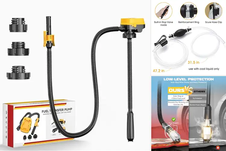 Detailed view of Best Gasoline Compatible Pumps