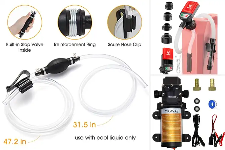 Detailed view of Best Gasoline Transfer Pumps