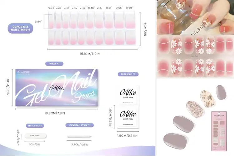 Detailed view of Best Gel Nail Stickers