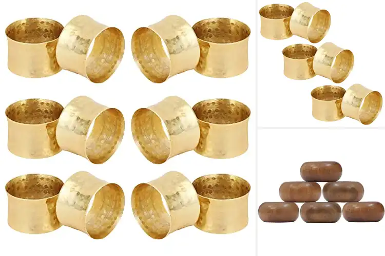 Detailed view of Best Handmade Napkin Rings for Elegant Tables
