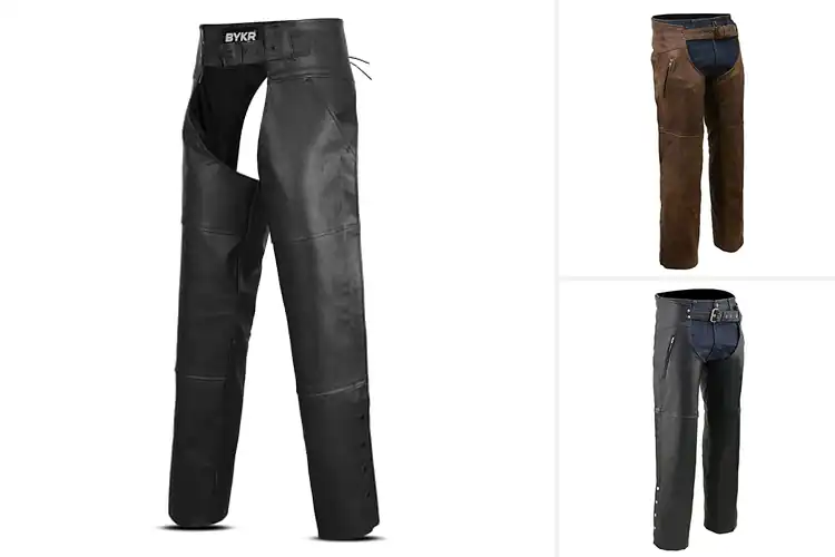Detailed view of Best Leather Chaps: Top 10 for Protection, Style & Comfort