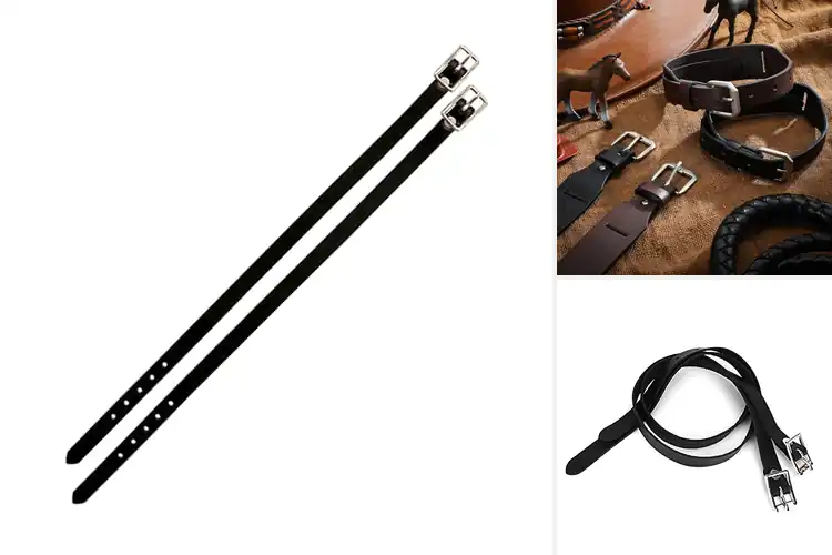 Detailed view of Best Leather Riding Straps for Style & Secure Control