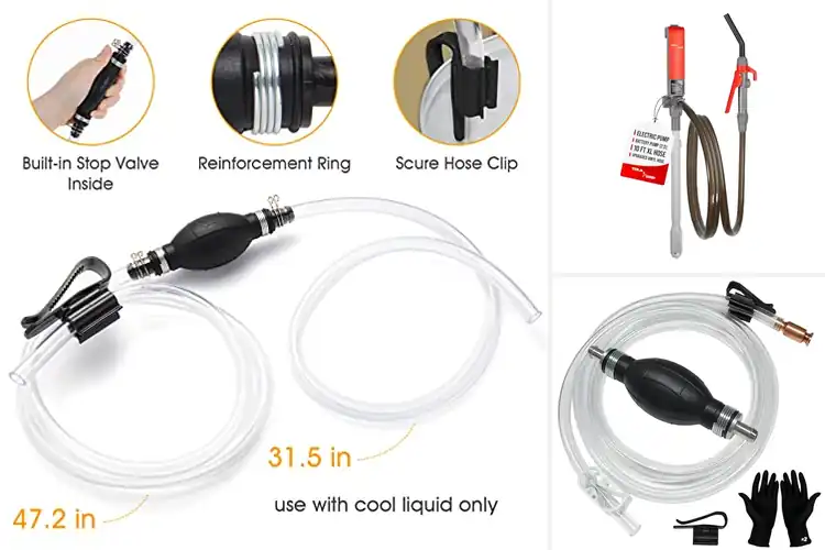 Detailed view of Best Long Hose Gas Transfer Pumps