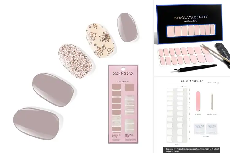 Detailed view of Best Long Lasting Gel Nail Wraps