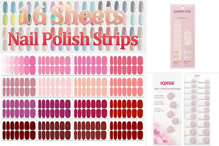 Detailed view of Best Long Lasting Nail Strips