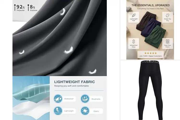 Detailed view of Best Men’s Running Pants