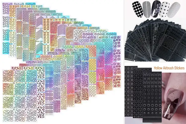 Detailed view of Best Nail Art Stencils