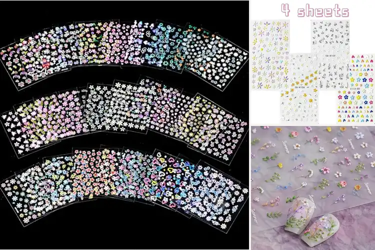 Detailed view of Best Nail Art Stickers
