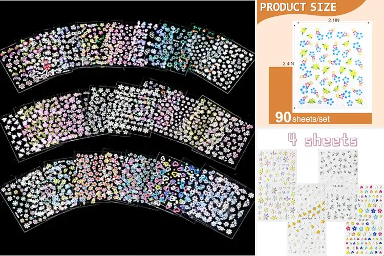 Detailed view of Best Nail Stickers