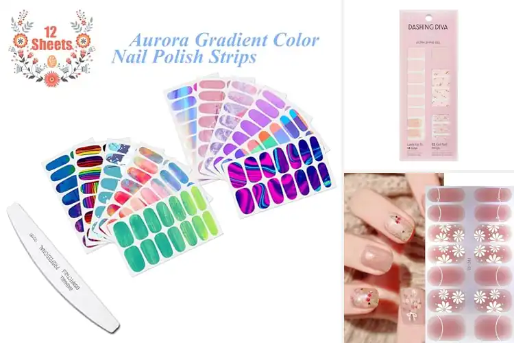 Detailed view of Best Nail Wraps For All Nail Sizes