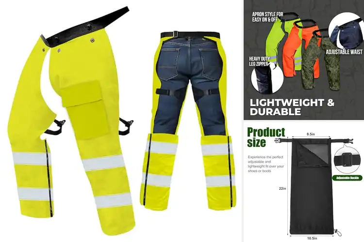 Detailed view of Best Outdoor Protective Chaps