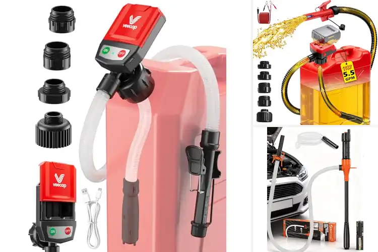 Detailed view of Best Portable Fuel Transfer Pumps