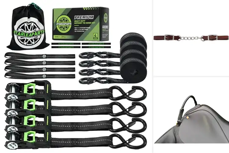 Detailed view of Best Premium Riding Straps for a Smoother, Better Ride