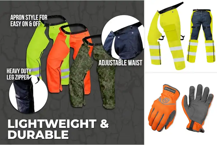 Detailed view of Best Protective Chaps For Outdoor Work