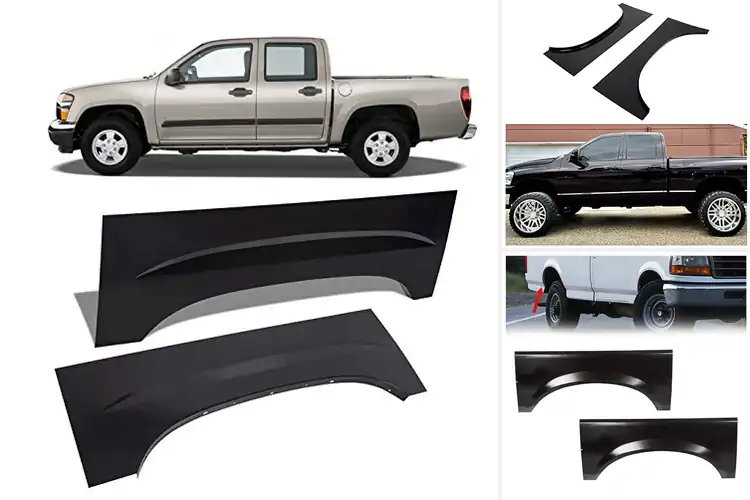 Detailed view of Best Rear Bed Wheel Arch Repair Panels