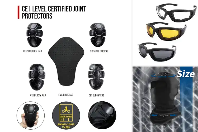 Detailed view of Best Riding Gears