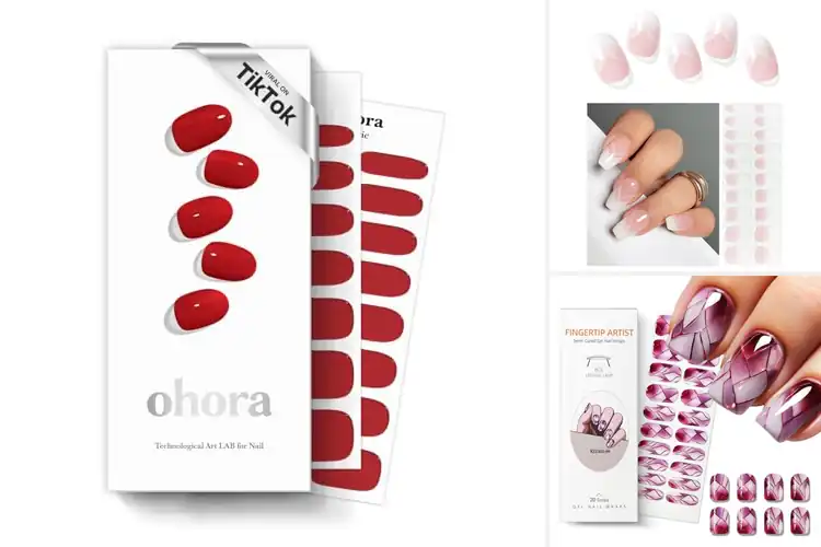 Detailed view of Best Salon Quality Gel Nail Strips