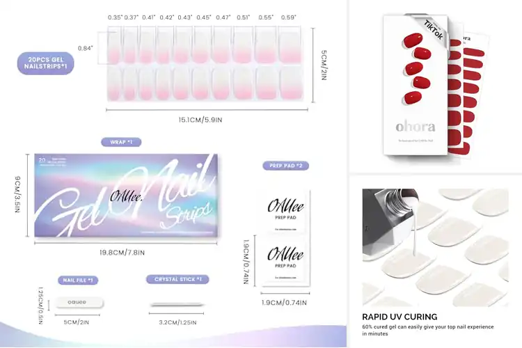 Detailed view of Best Salon-Quality Nail Strips