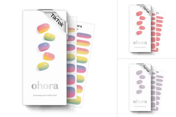 Detailed view of Best SalonQuality Semi Cured Gel Nail Strips