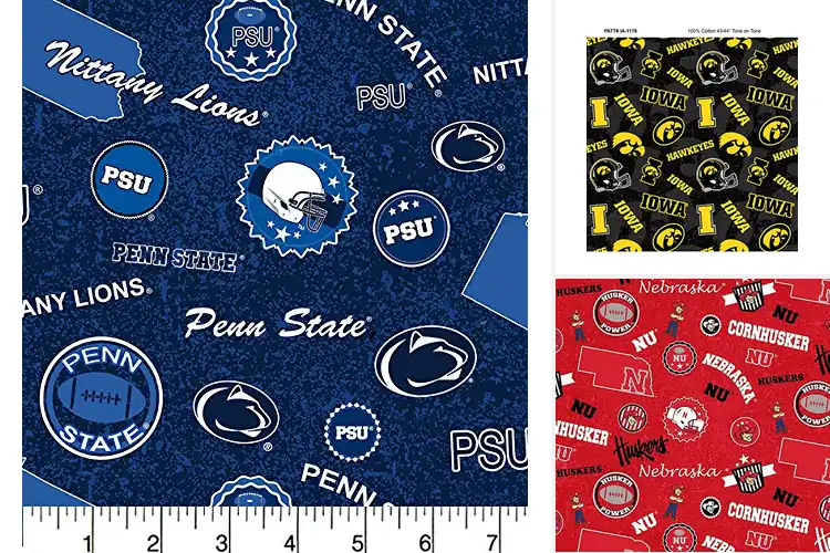 Detailed view of Best School Spirit Fabrics: DIY with Pride & Team Colors