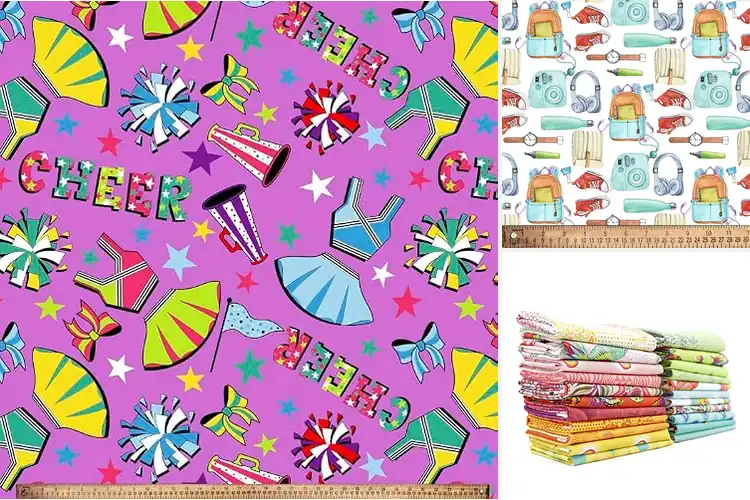 Detailed view of Best School Spirit Quilt Fabric: Top 10 Bold & Durable Picks